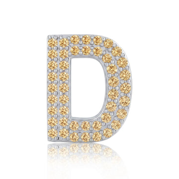 Gold Letter D Charm