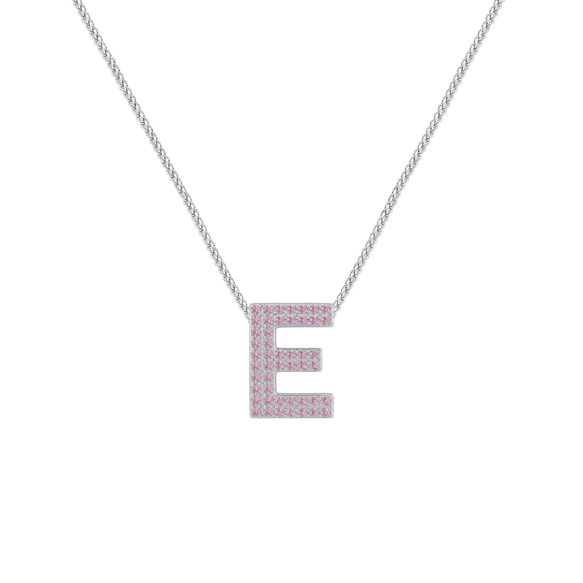 Pink Letter E / Epsilon Charm