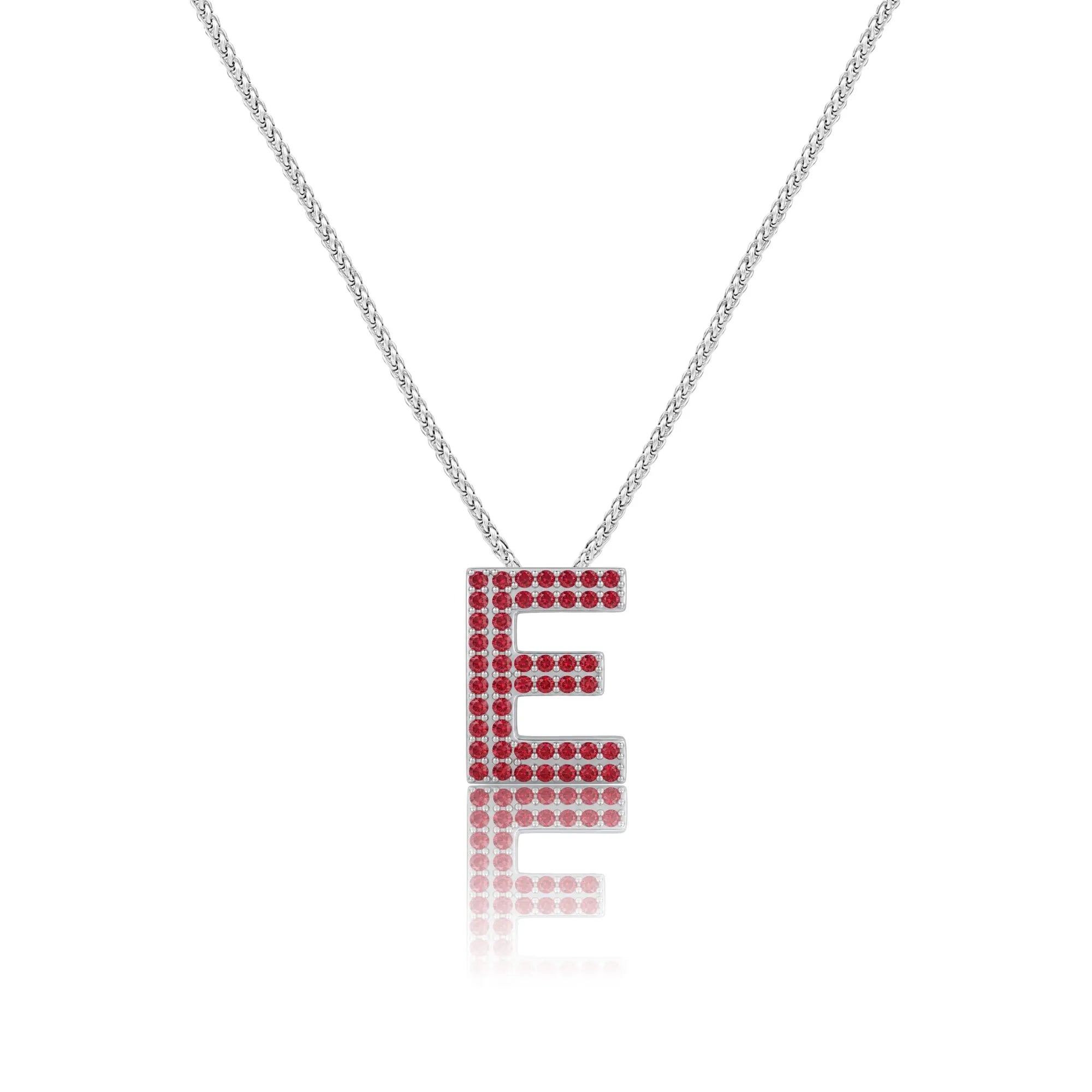 Red Letter E / Epsilon Charm
