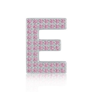 Pink Letter E / Epsilon Charm