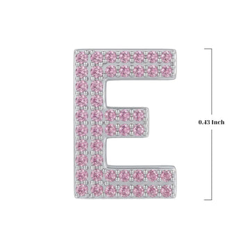 Pink Letter E / Epsilon Charm