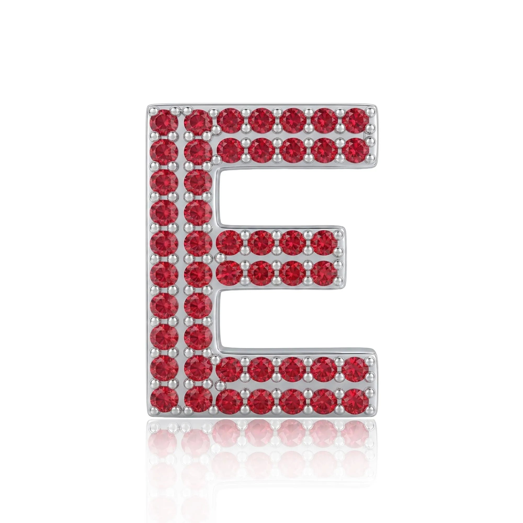 Red Letter E / Epsilon Charm