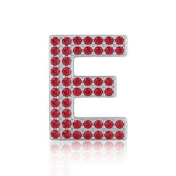 Red Letter E / Epsilon Charm