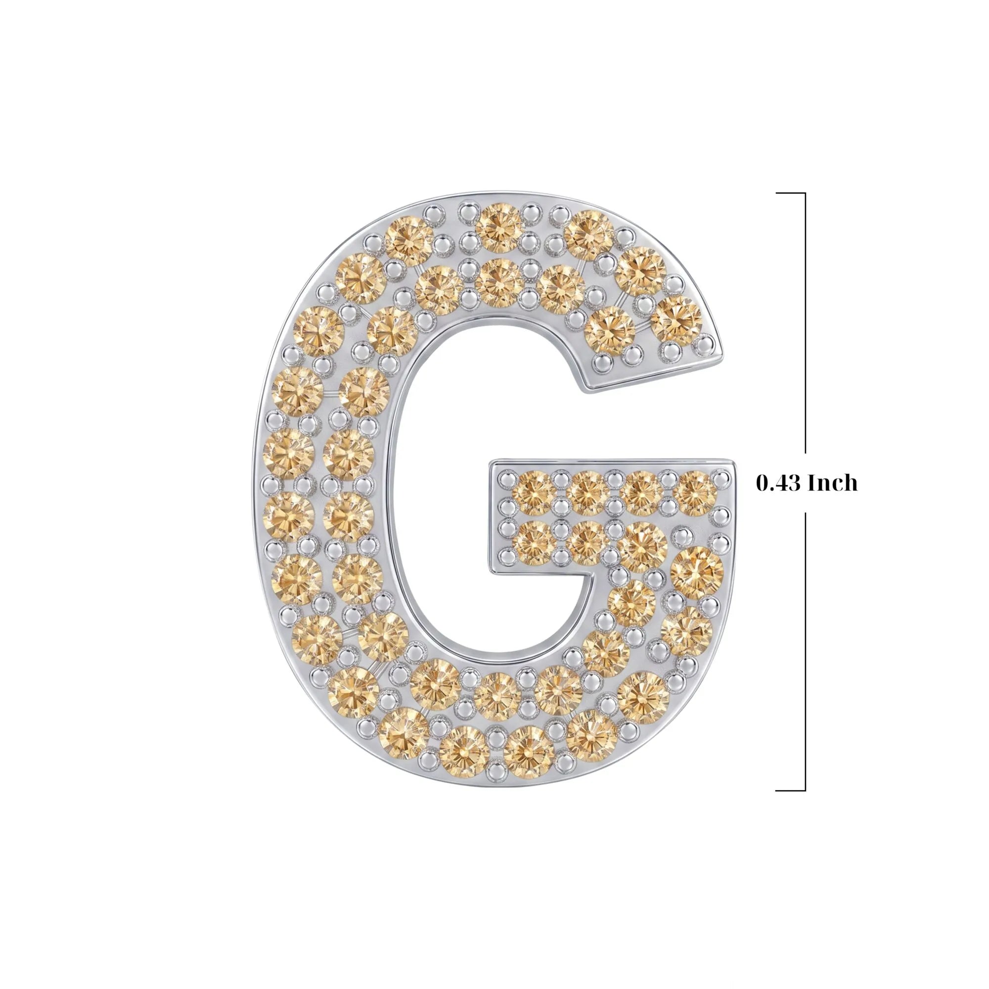 Gold Letter G Charm