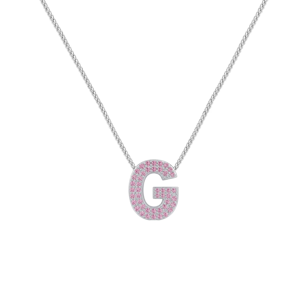 Pink Letter G Charm