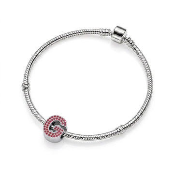 Red Letter G Charm