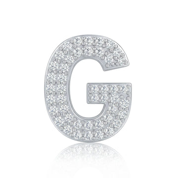 Silver Letter G Charm