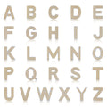 Gold Letter Z / Zeta Charm with available English letter styles