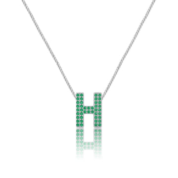 Green Letter H / Eta Charm