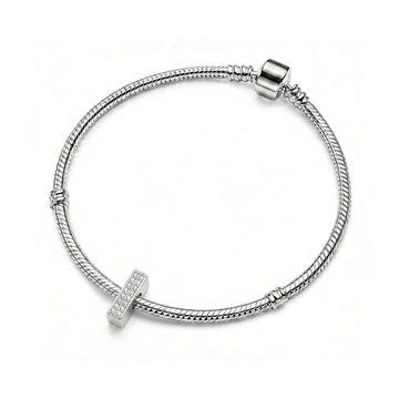 Silver Letter I / Iota Charm