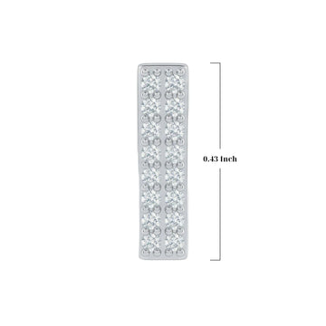 Silver Letter I / Iota Charm