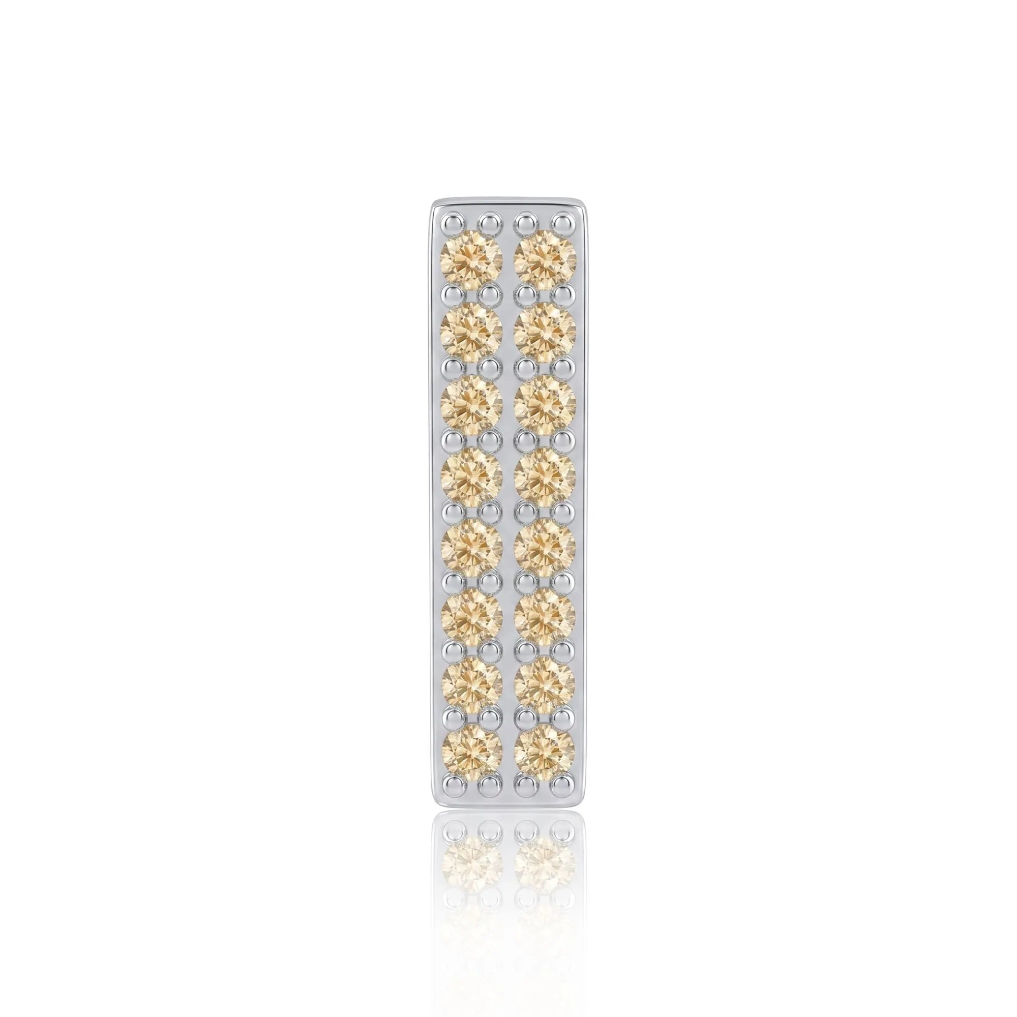 Gold Letter I / Iota Charm