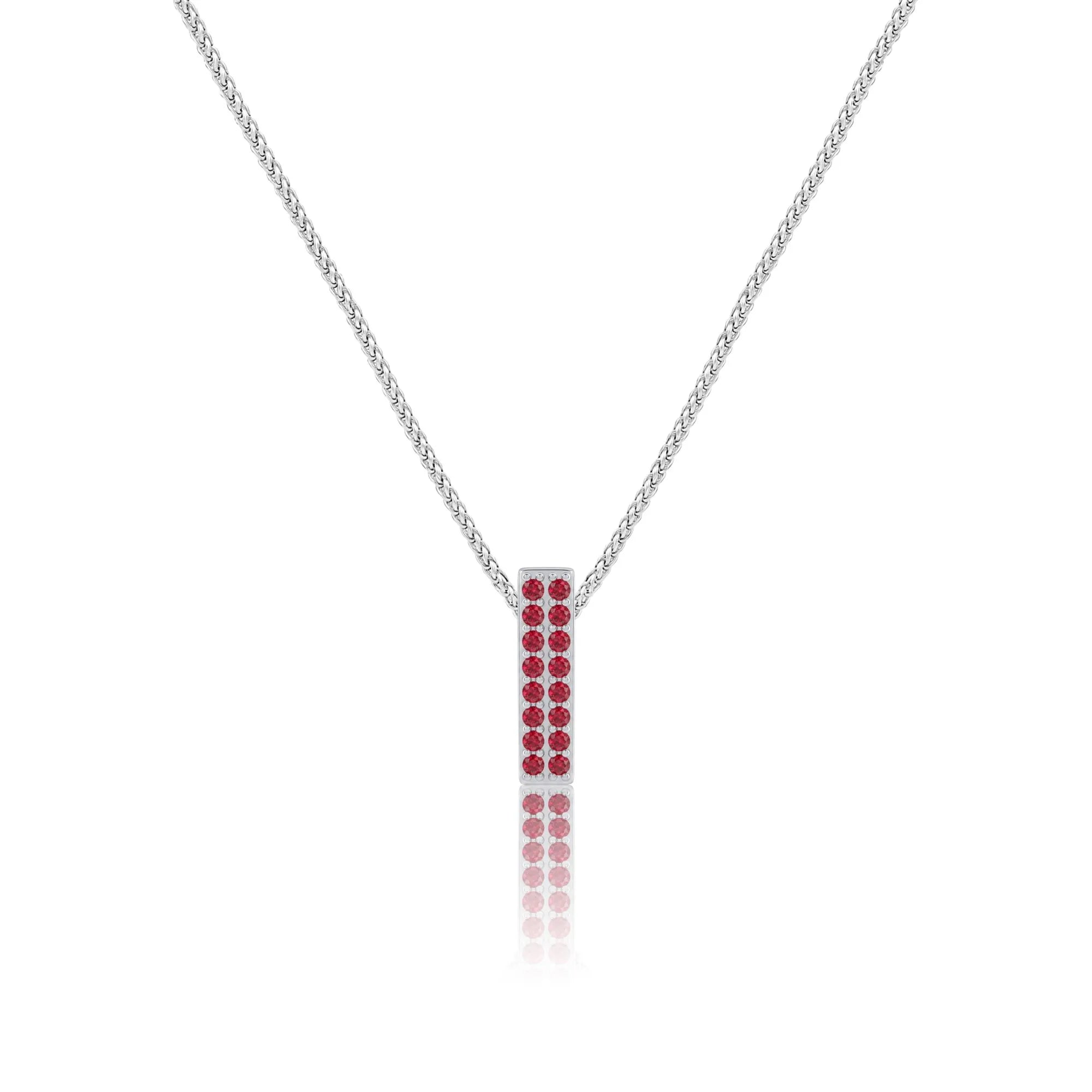 Red Letter I / Iota Charm