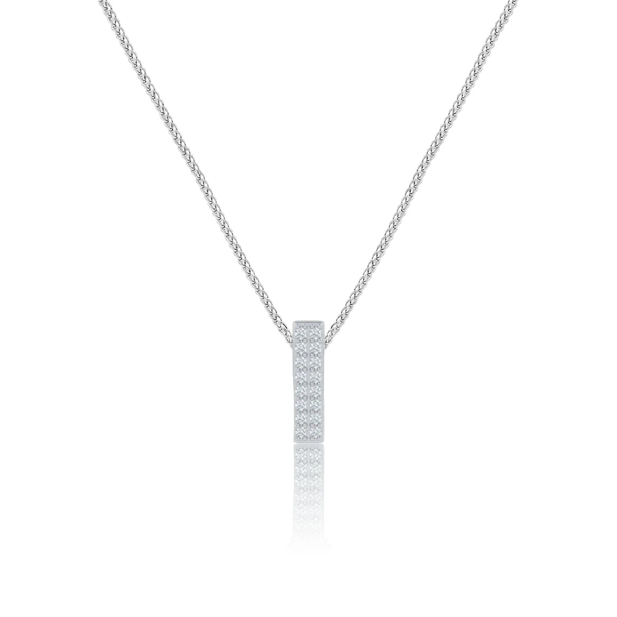 Silver Letter I / Iota Charm