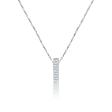 Silver Letter I / Iota Charm