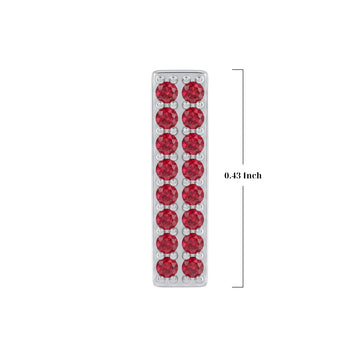 Red Letter I / Iota Charm