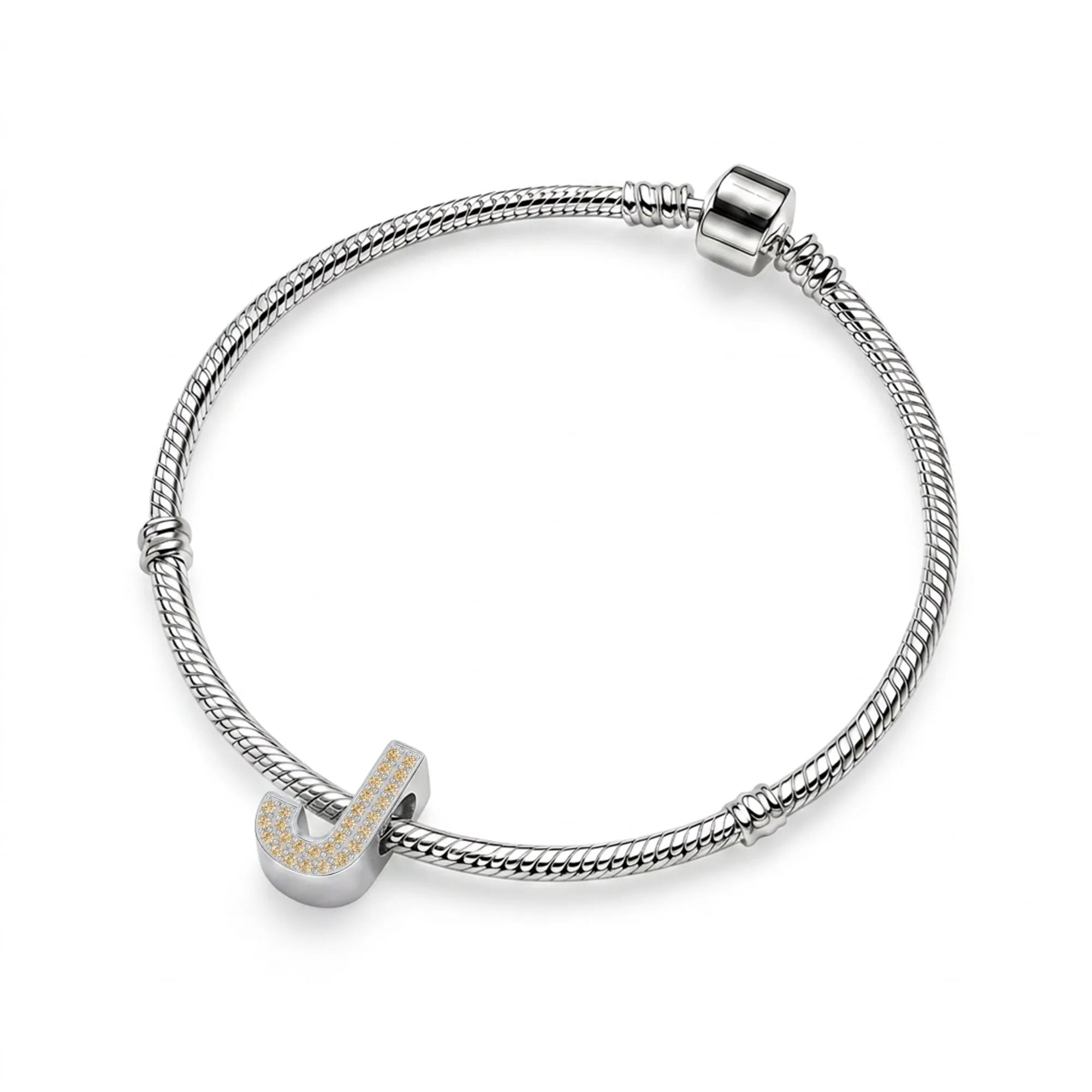Gold Letter J Charm