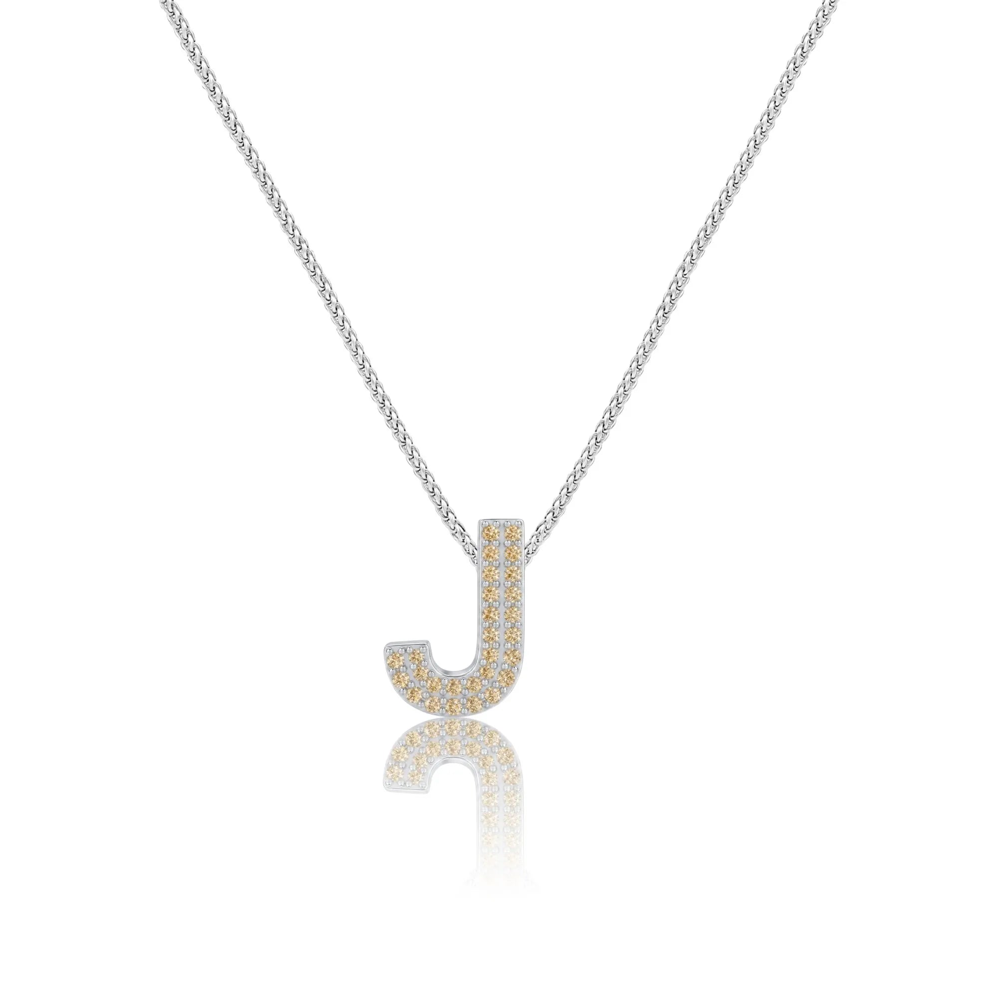 Gold Letter J Charm