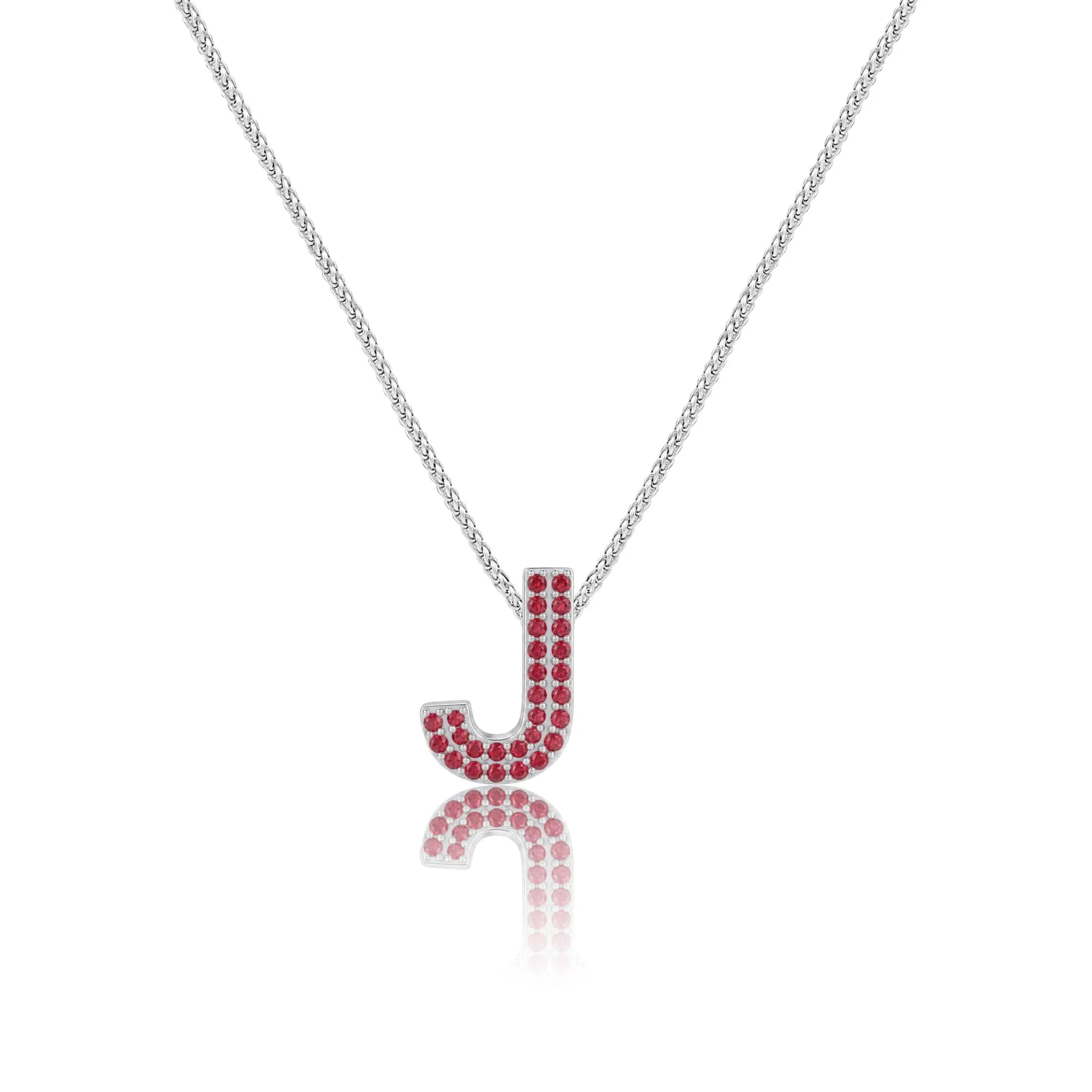 Red Letter J Charm