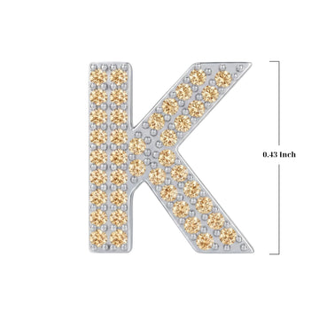 Gold Letter K / Kappa Charm
