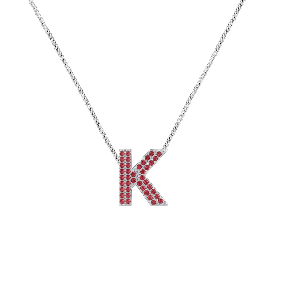Red Letter K / Kappa Charm