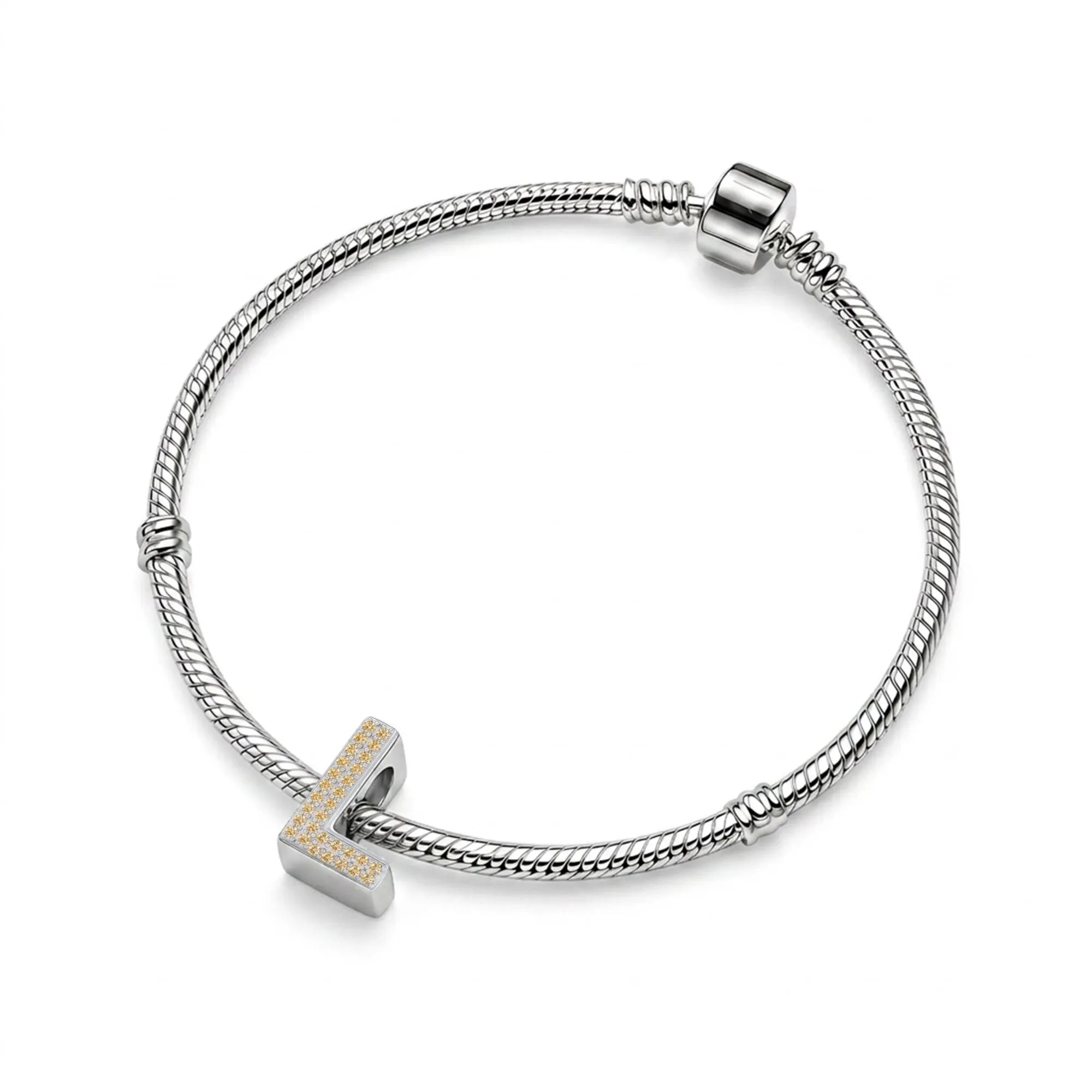 Gold Letter L Charm