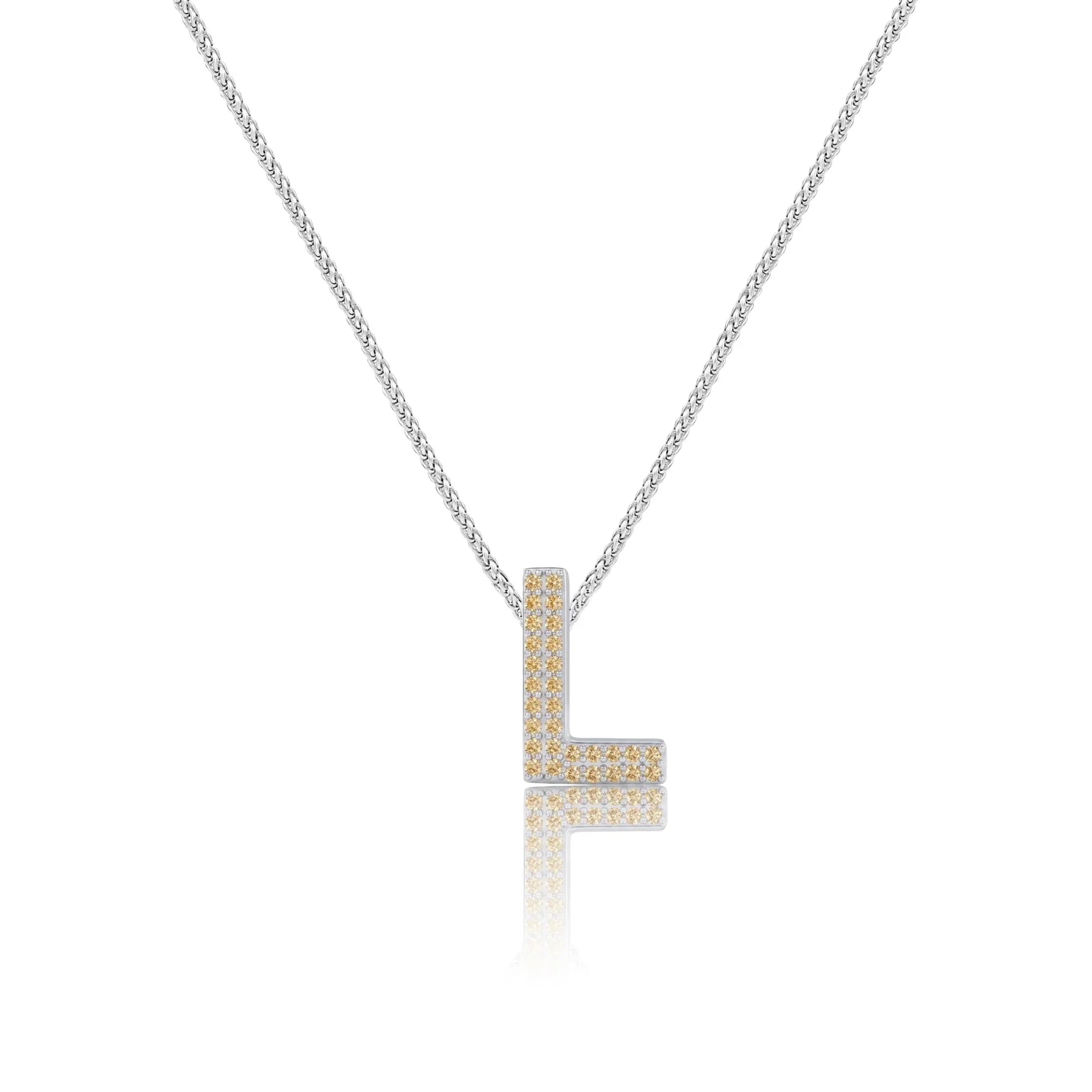 Gold Letter L Charm