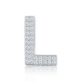 Silver Letter L Charm