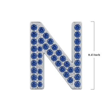 Blue Letter N / Nu Charm