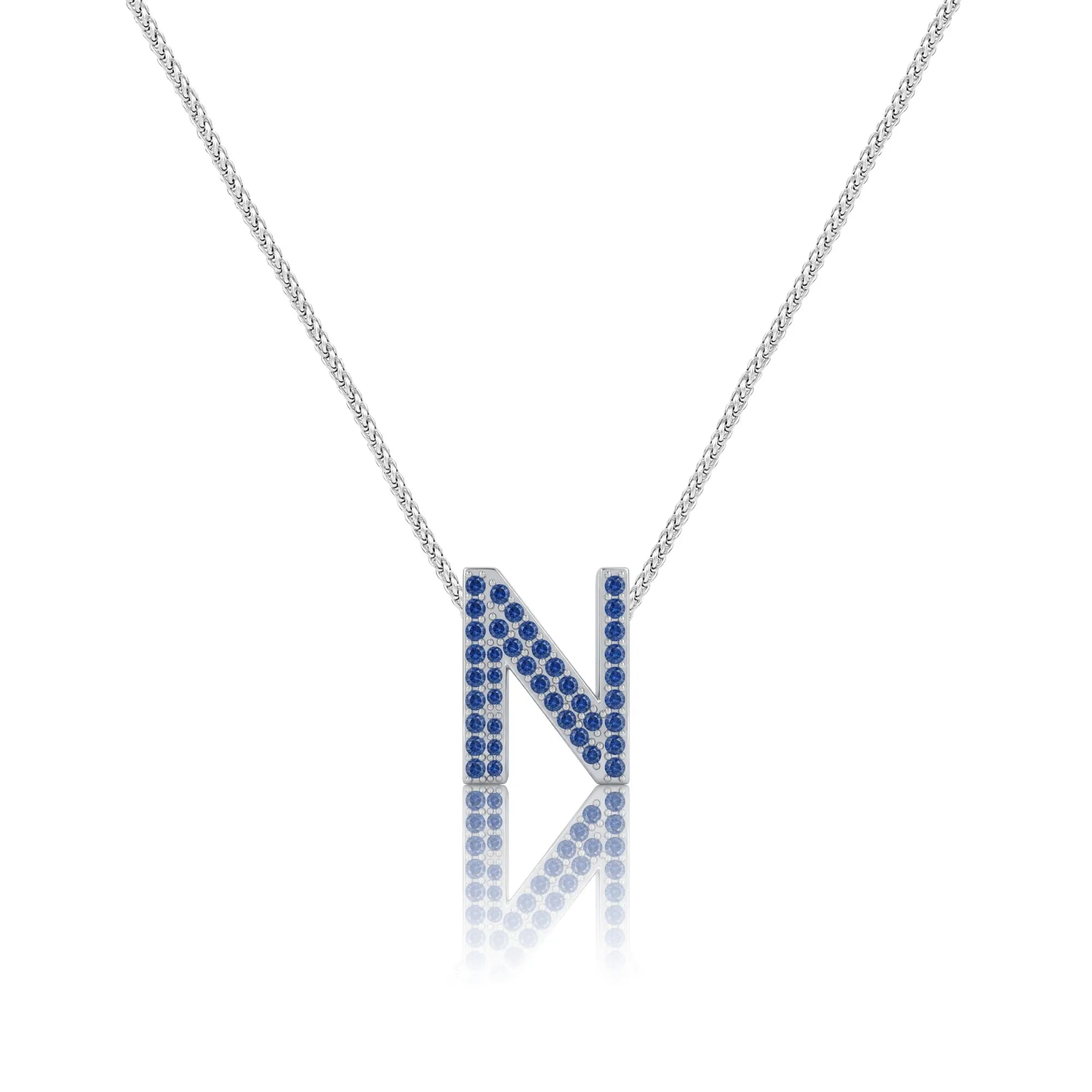 Blue Letter N / Nu Charm