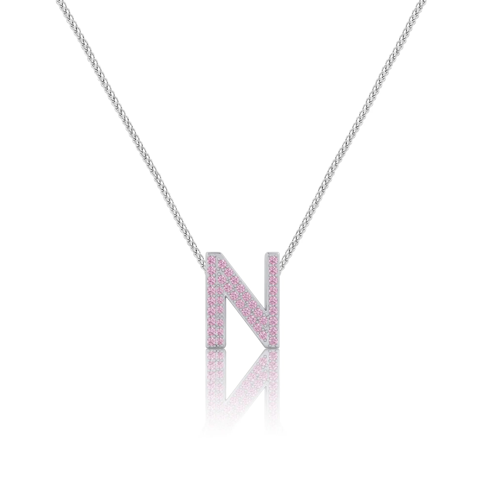 Pink Letter N / Nu Charm