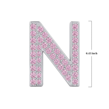 Pink Letter N / Nu Charm