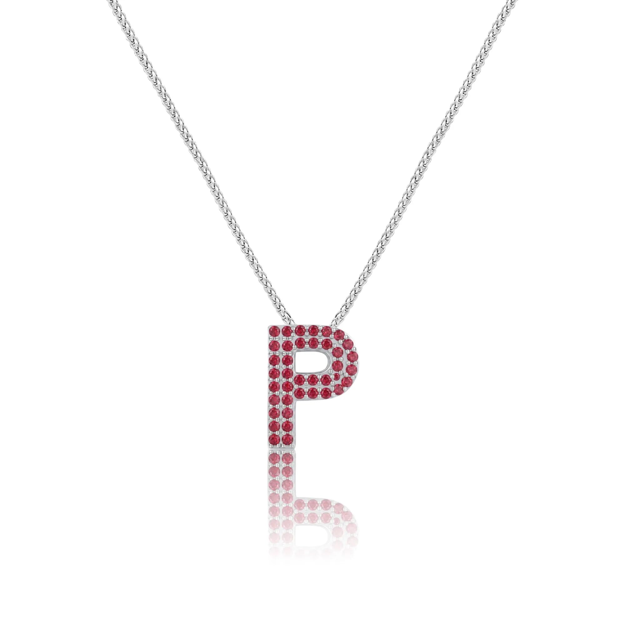 Red Letter P / Rho Charm