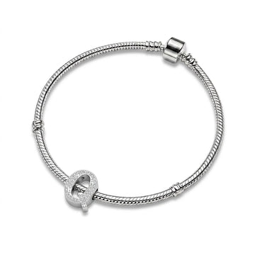 Silver Letter Q Charm