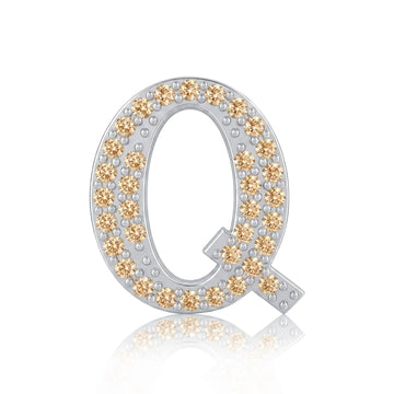 Gold Letter Q Charm