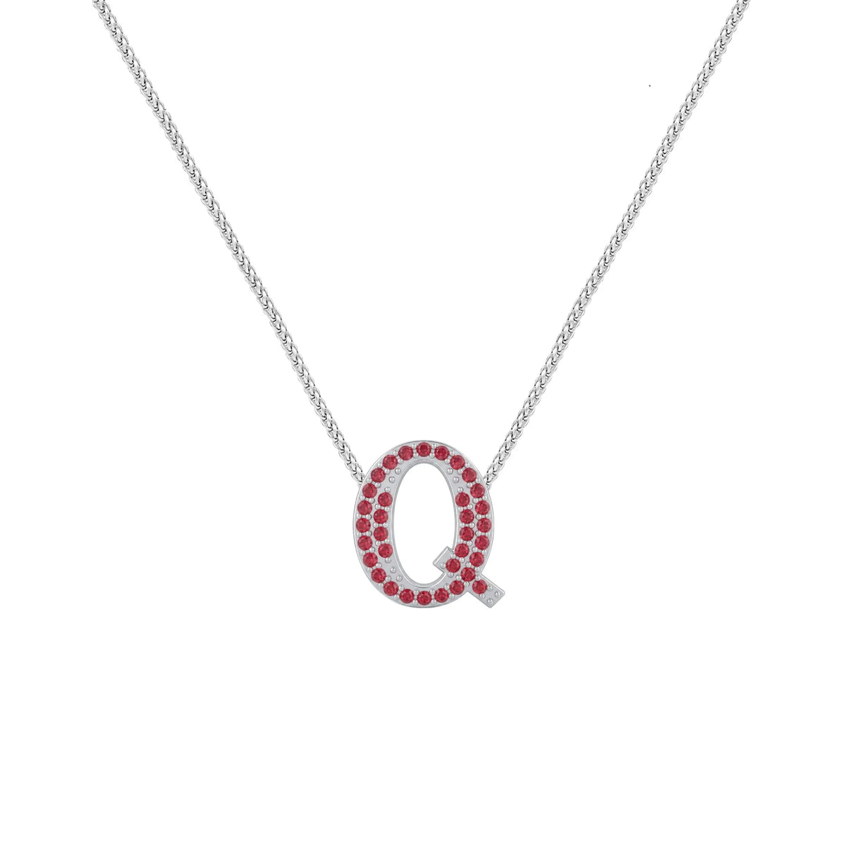 Red Letter Q Charm