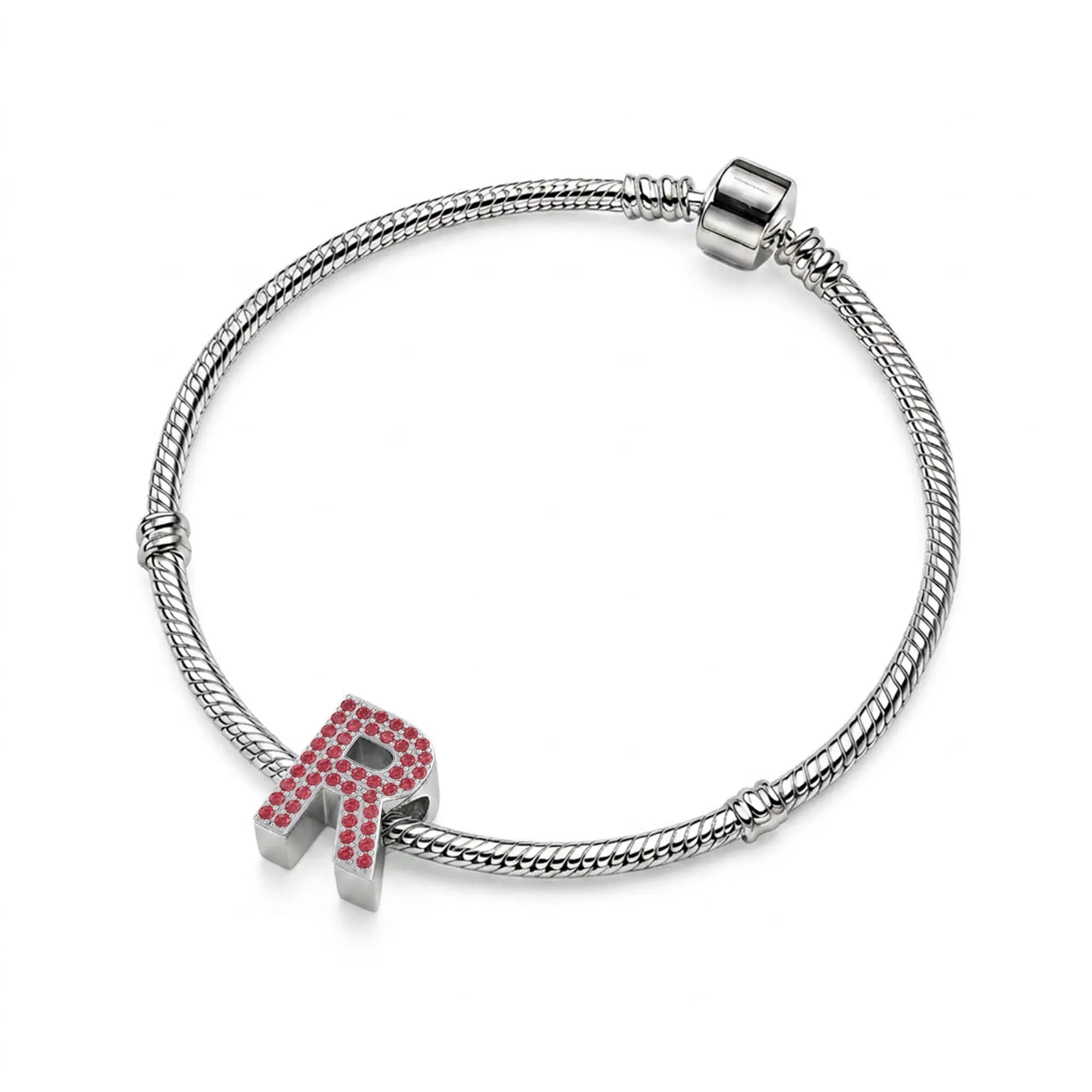 Red Letter R Charm