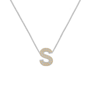 Gold Letter S Charm