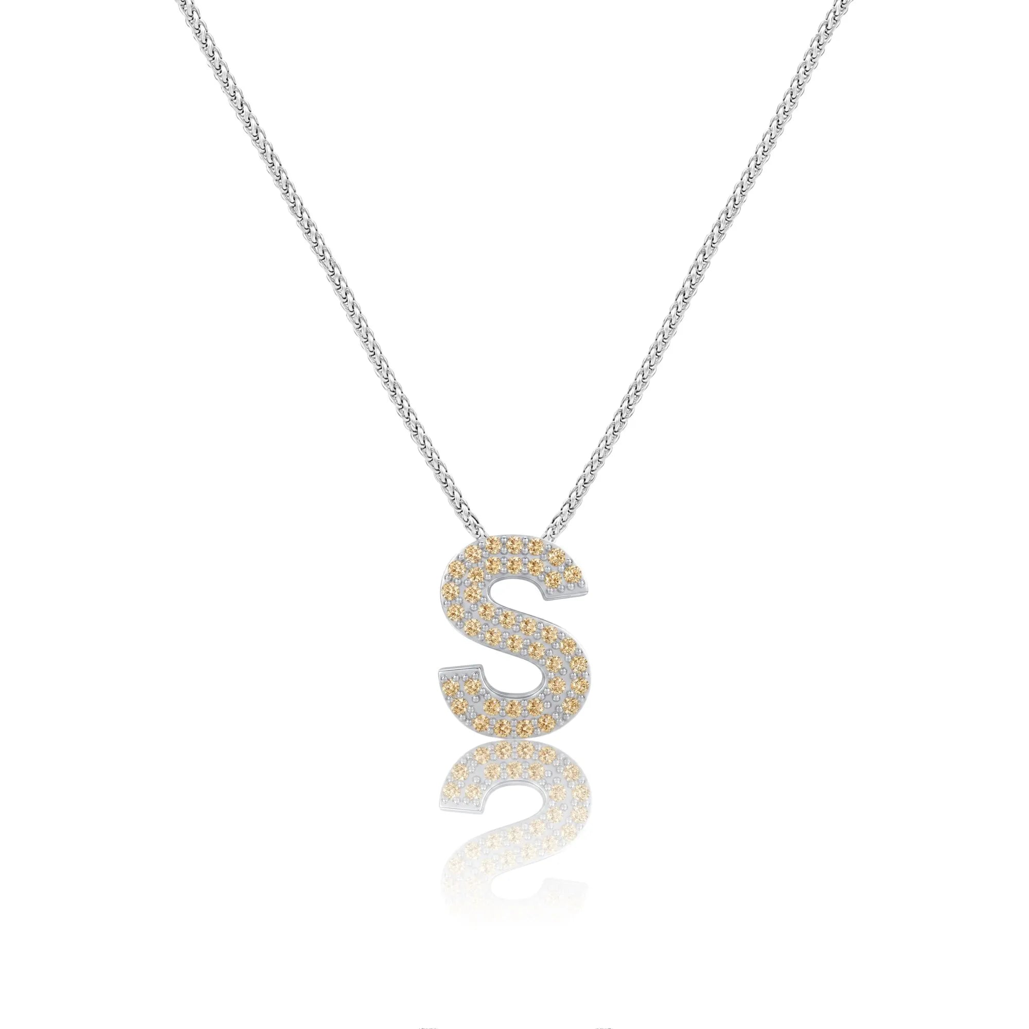 Gold Letter S Charm