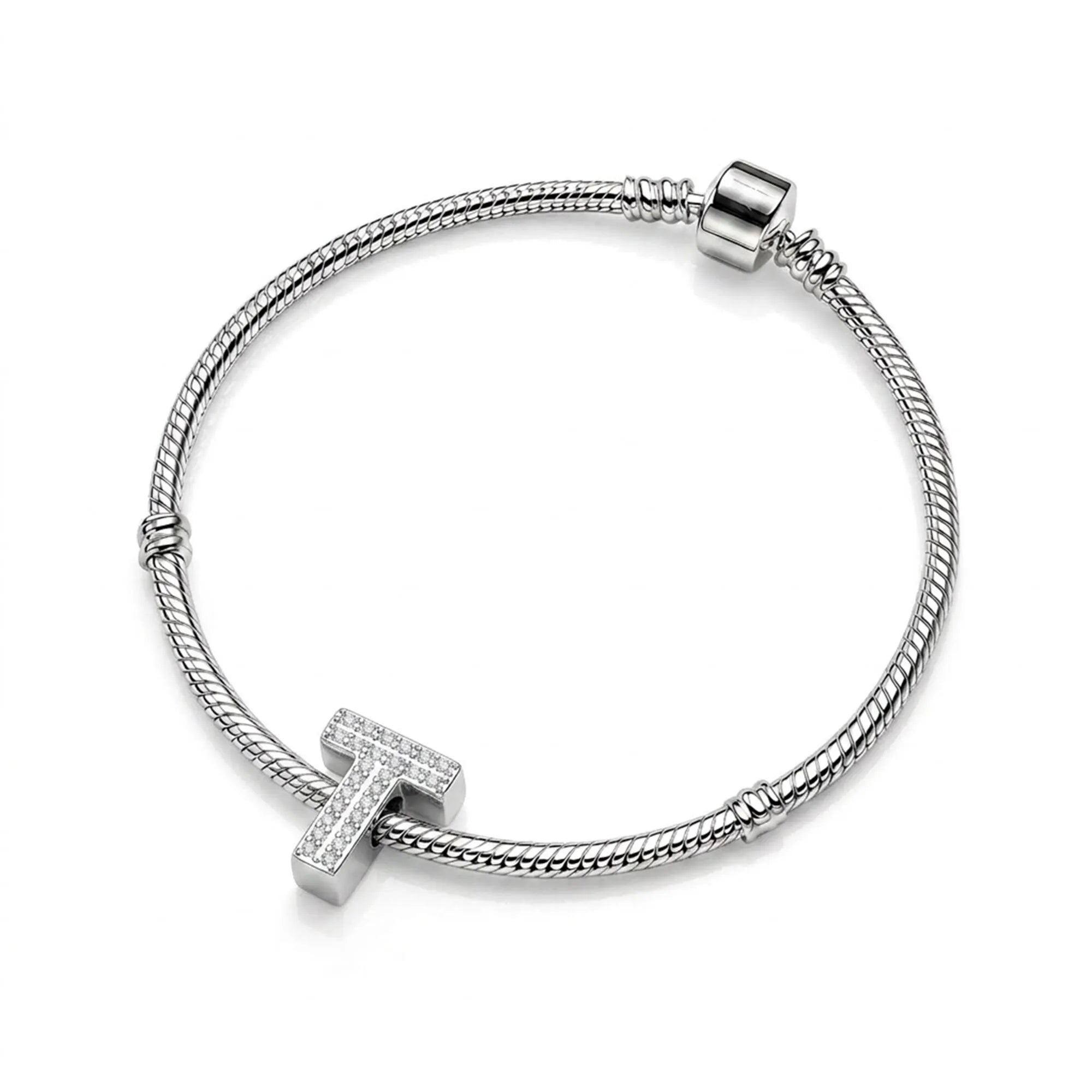 Silver Letter T / Tau Charm
