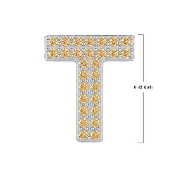 Gold Letter T / Tau Charm