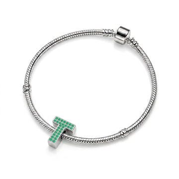 Green Letter T / Tau Charm