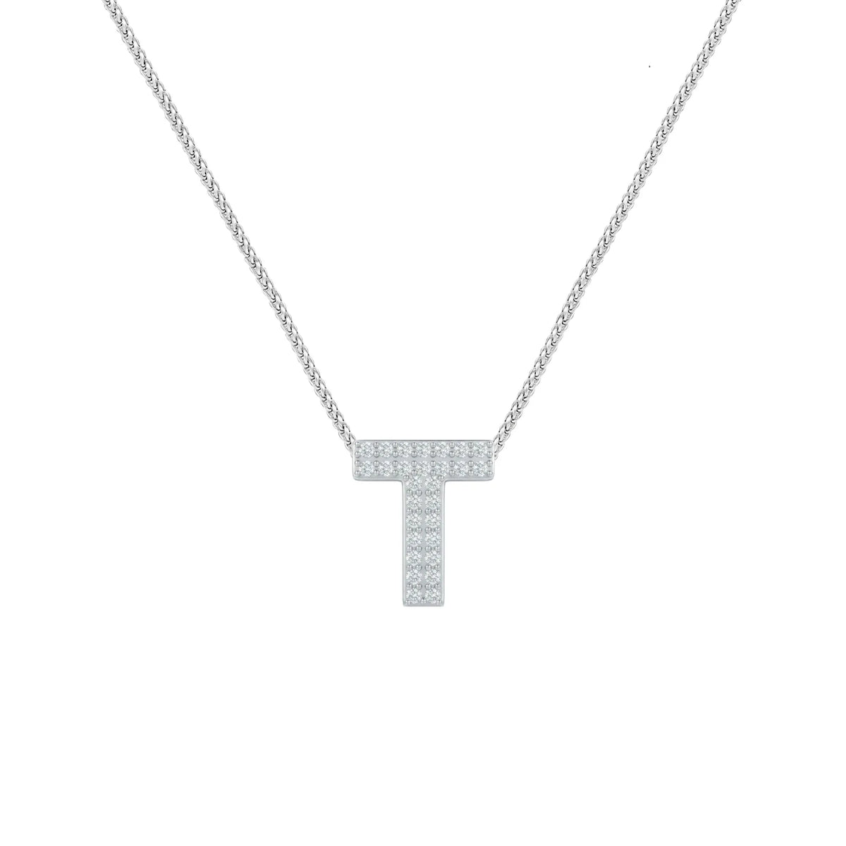 Silver Letter T / Tau Charm