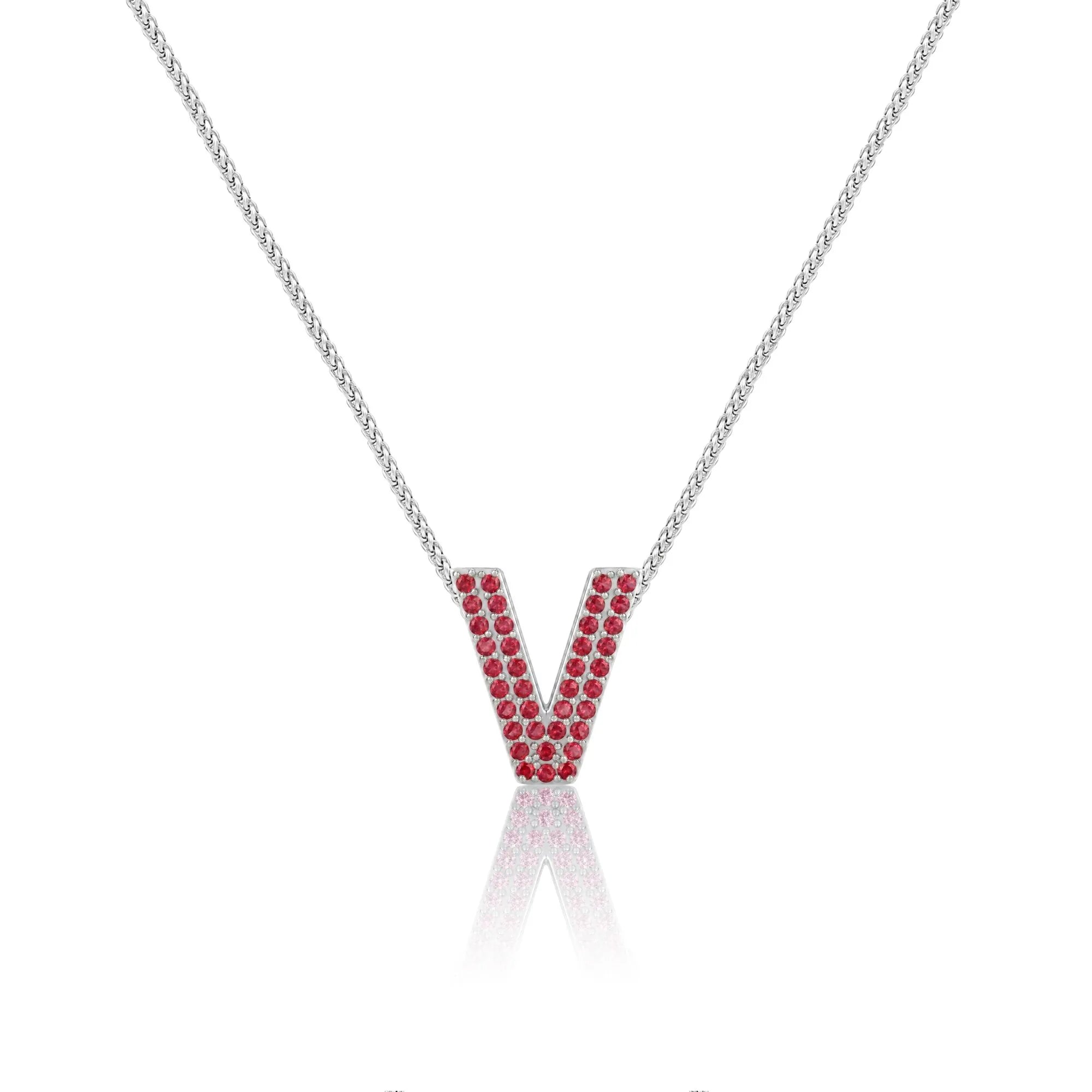 Red Letter V Charm