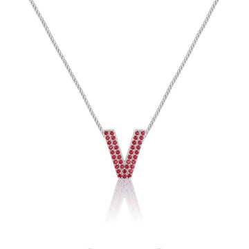 Red Letter V Charm