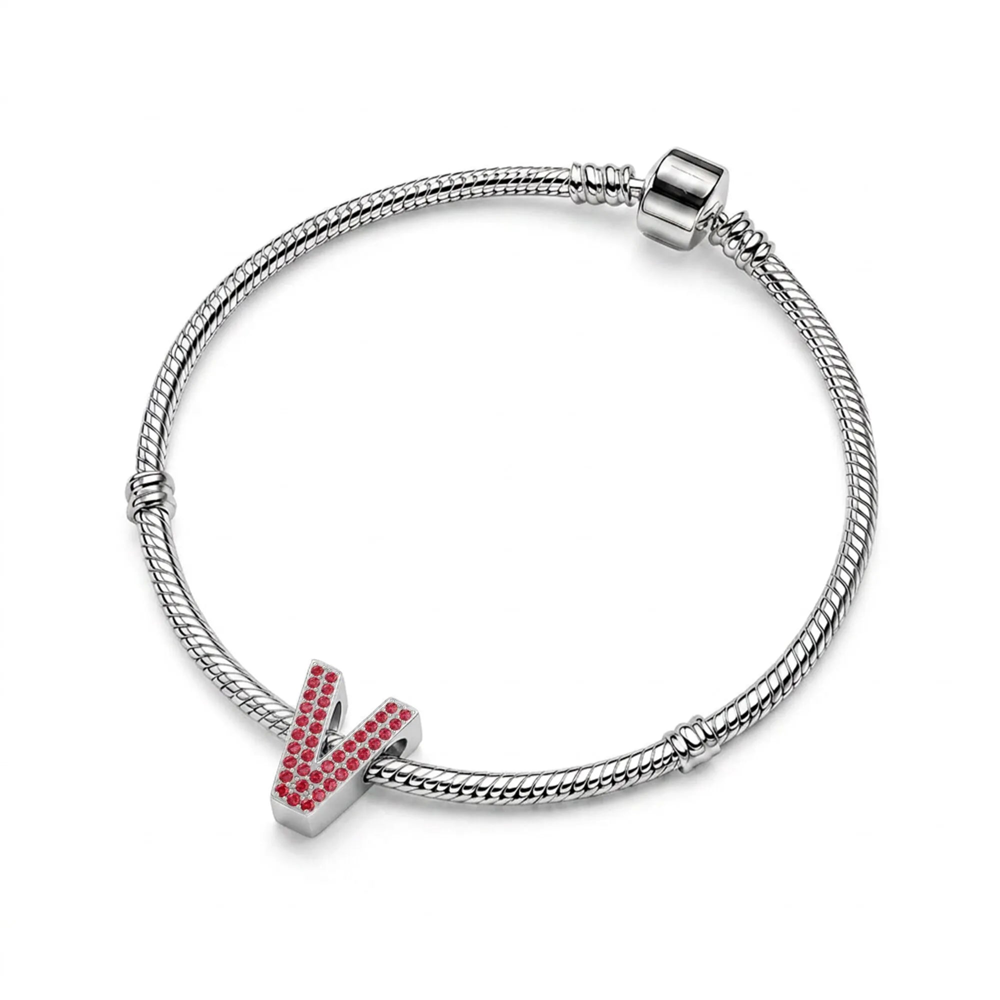 Red Letter V Charm