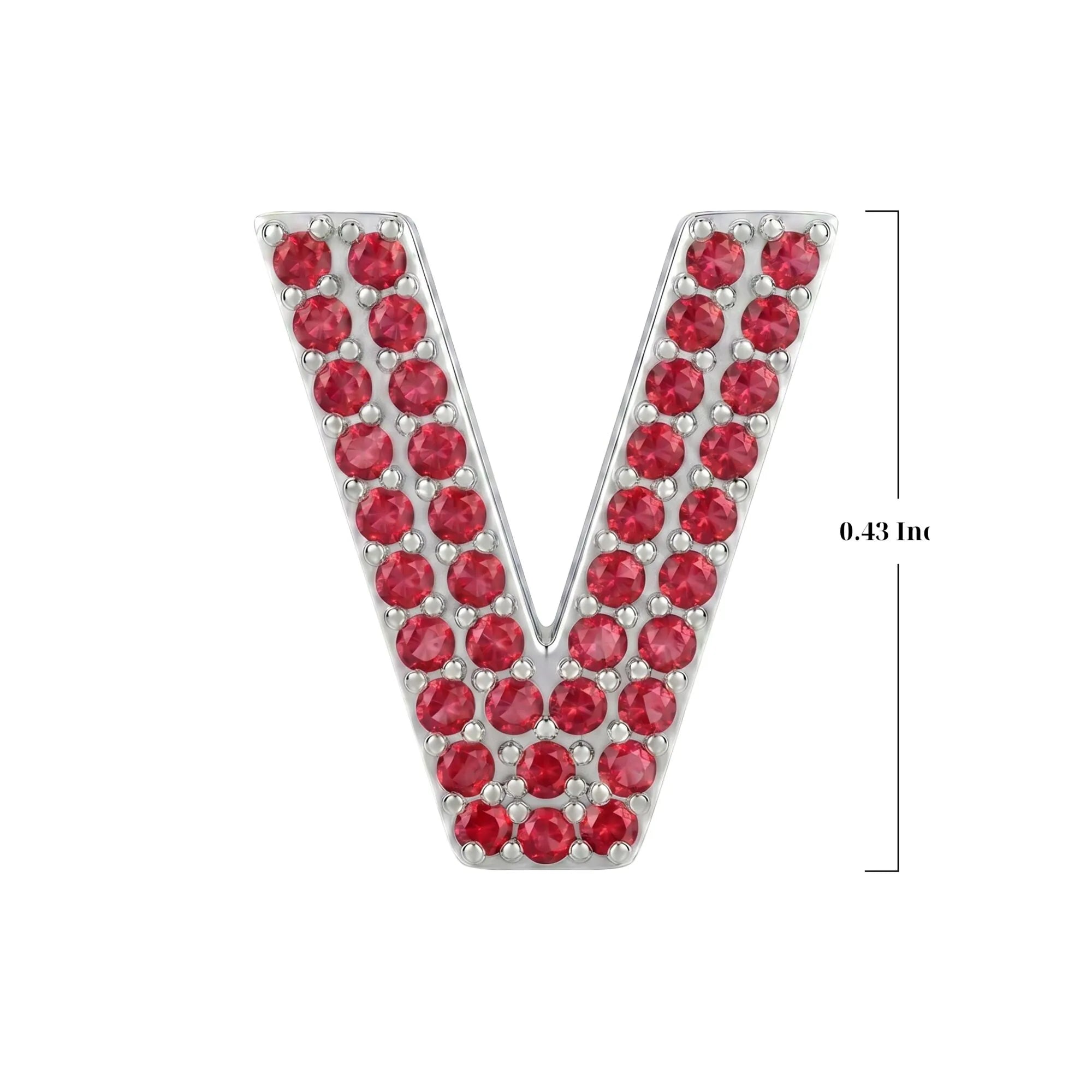 Red Letter V Charm
