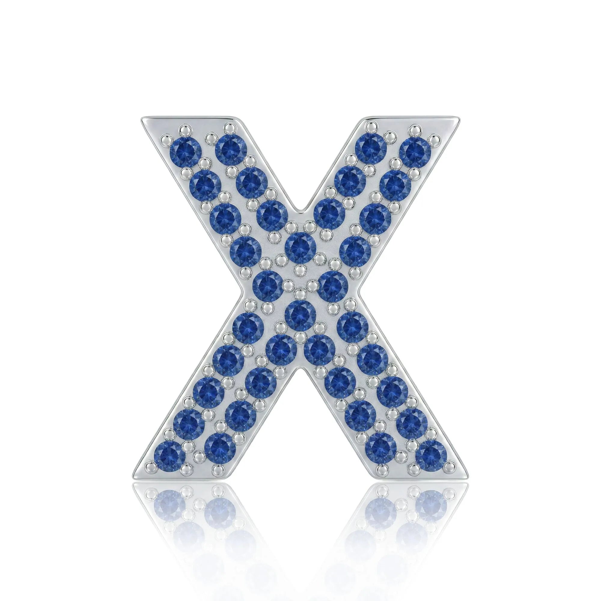 Blue Letter X / Chi Charm