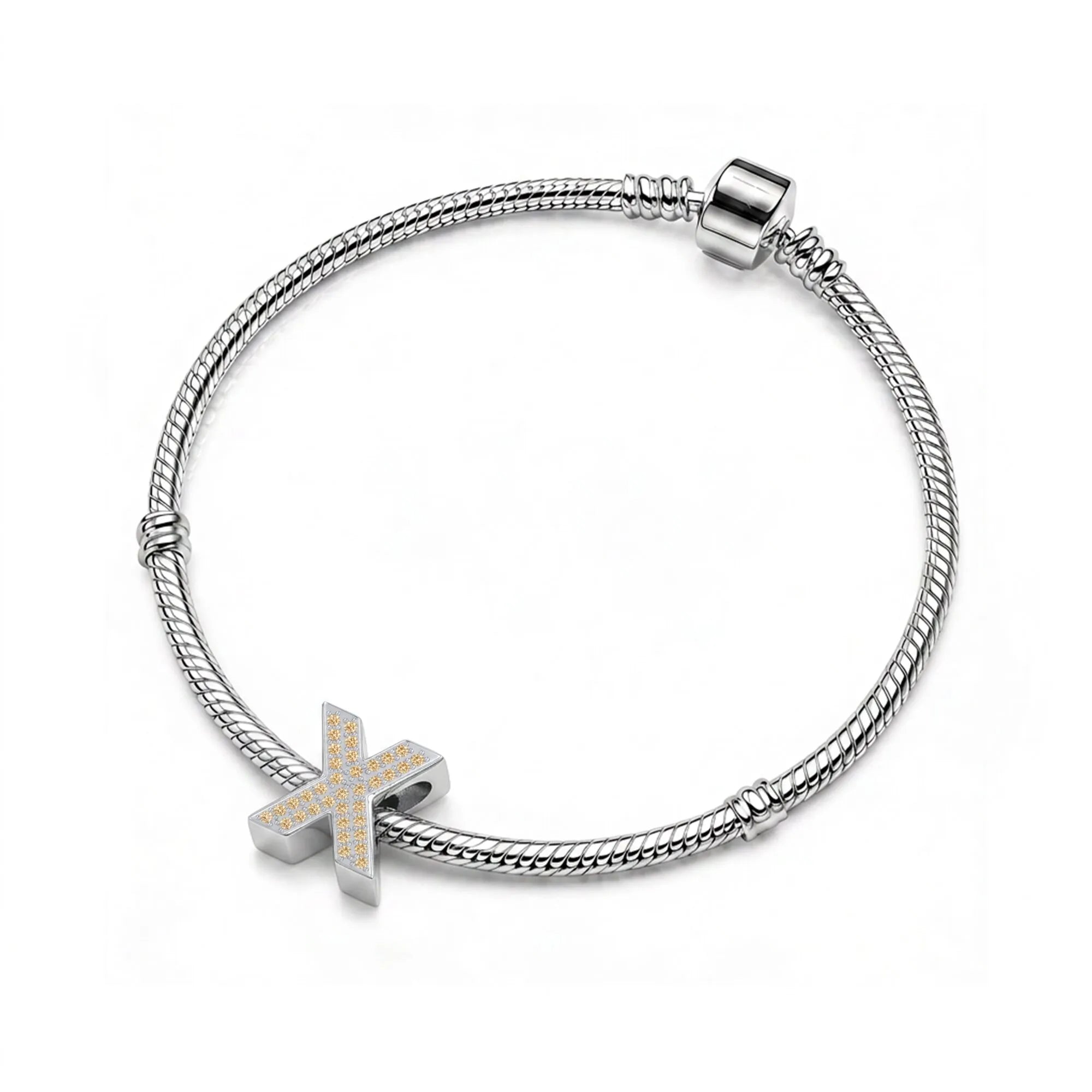 Gold Letter X / Chi Charm
