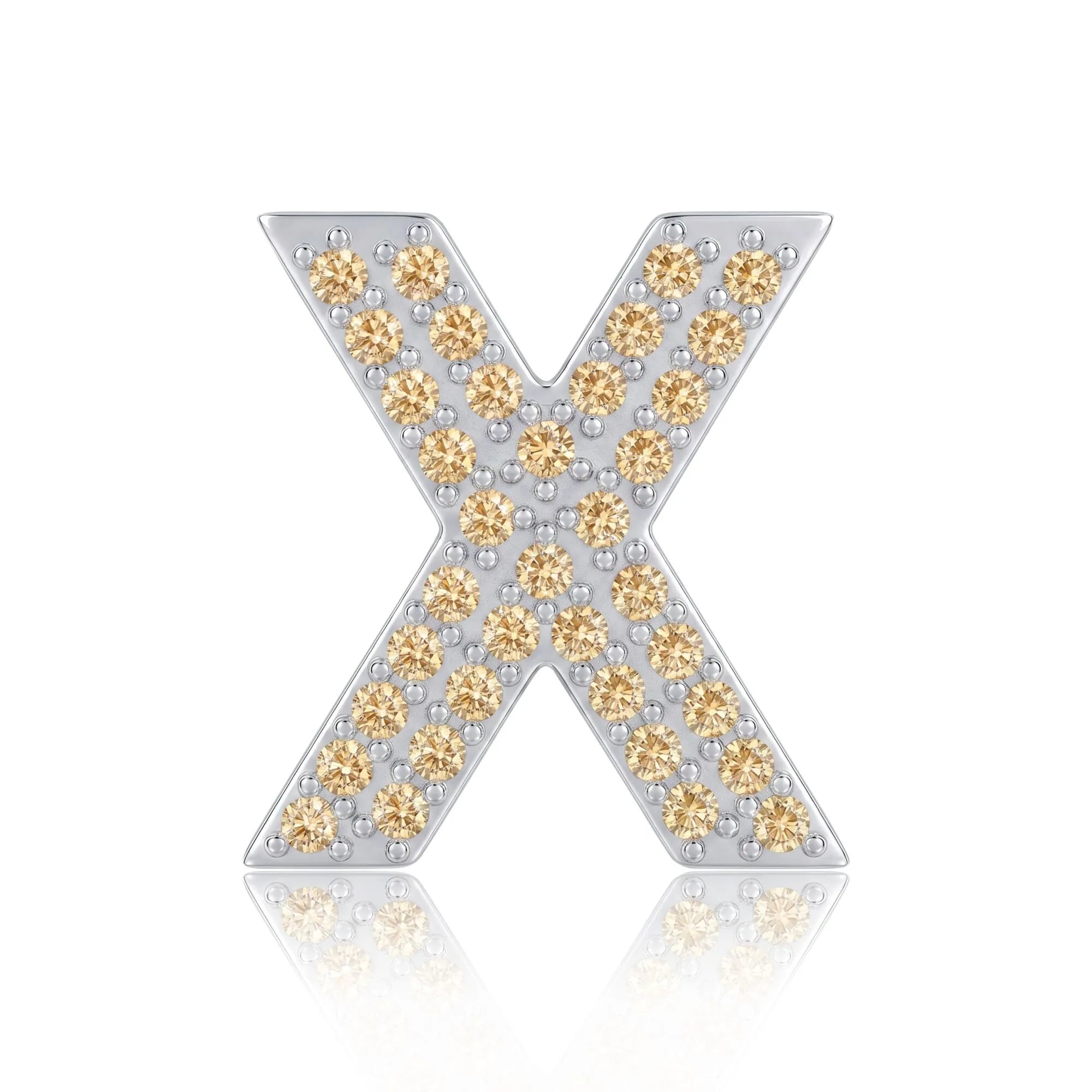 Gold Letter X / Chi Charm